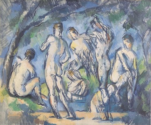 Cezanne's Seven Bathers