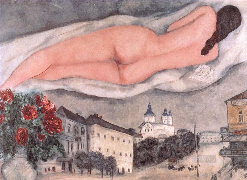 Chagall-Nude-over-Vitebsk 1933